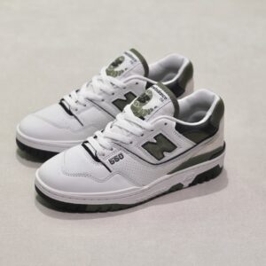 New Balance BB 550 DOB White Dark Olive