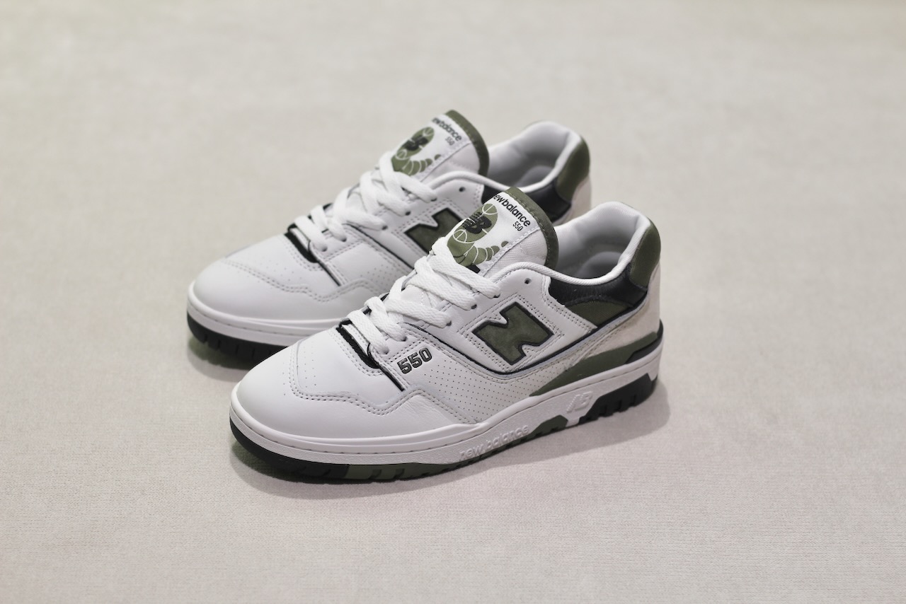 New Balance BB 550 DOB White Dark Olive