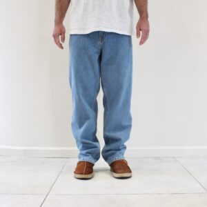 Carhartt Wip Single Knee Pant Blue Stone Bleached