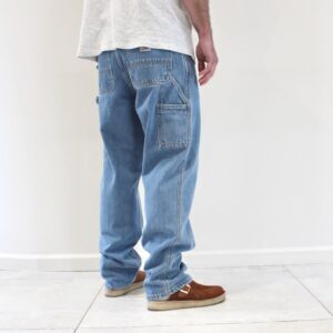 Carhartt Wip Single Knee Pant Blue Stone Bleached