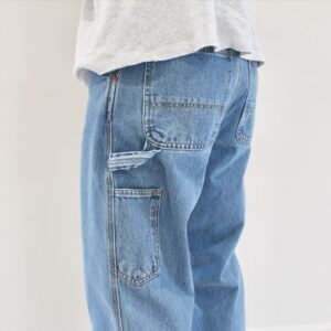 Carhartt Wip Single Knee Pant Blue Stone Bleached