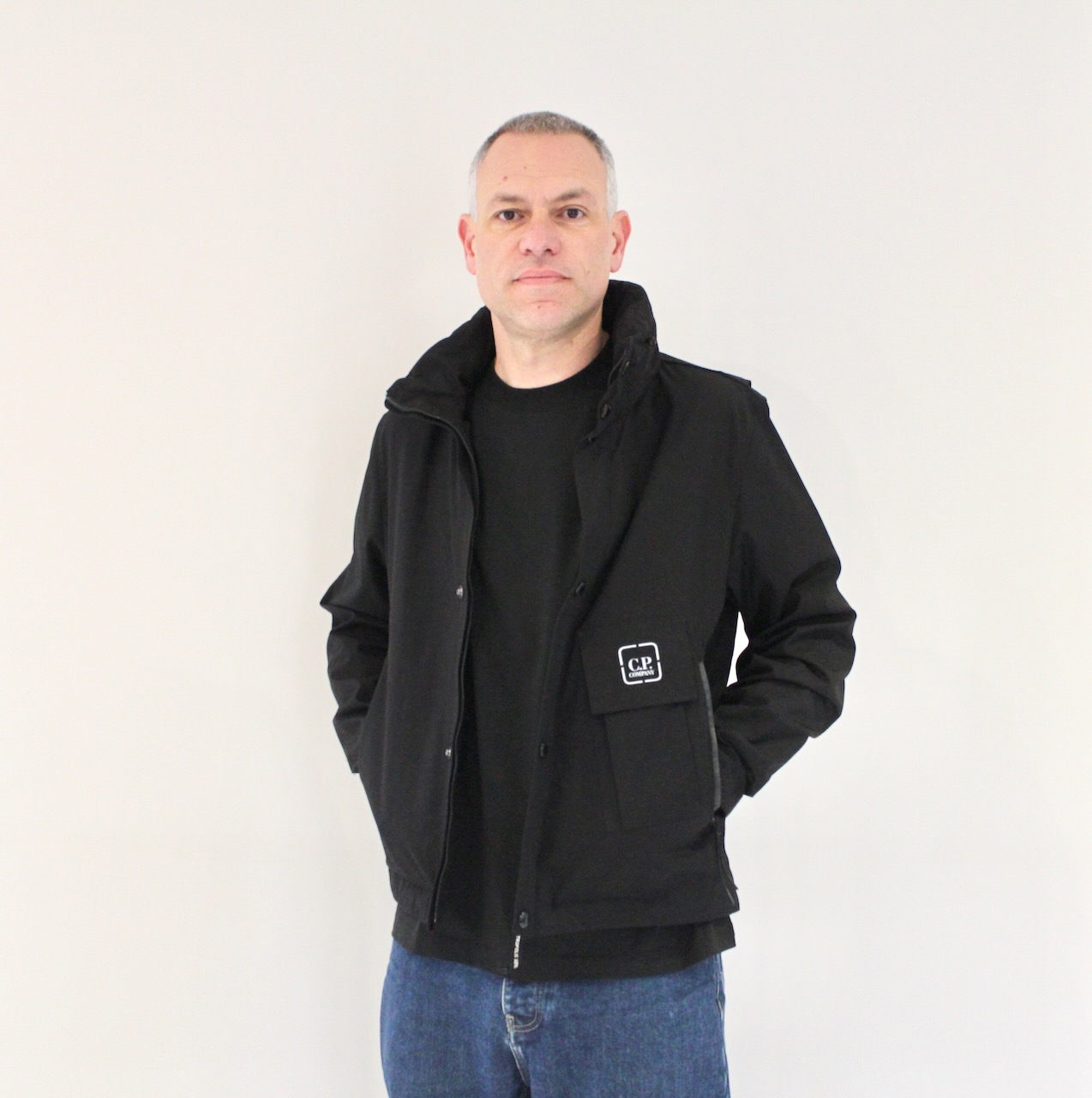 CP Company HyST Standar Collar Jacket Noir