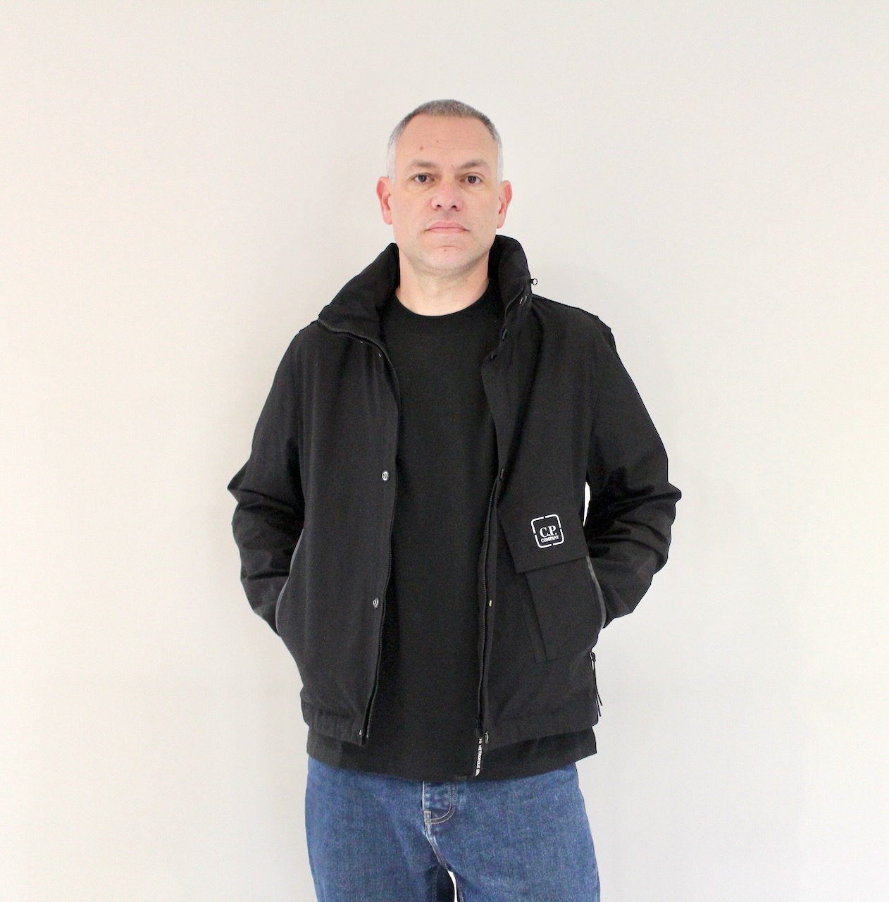 CP Company HyST Standar Collar Jacket Noir