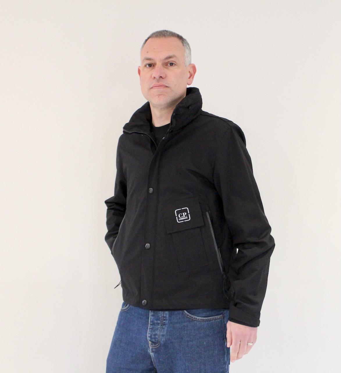 CP Company HyST Standar Collar Jacket Noir