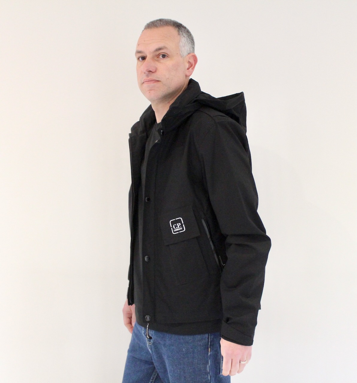 CP Company HyST Standar Collar Jacket Noir