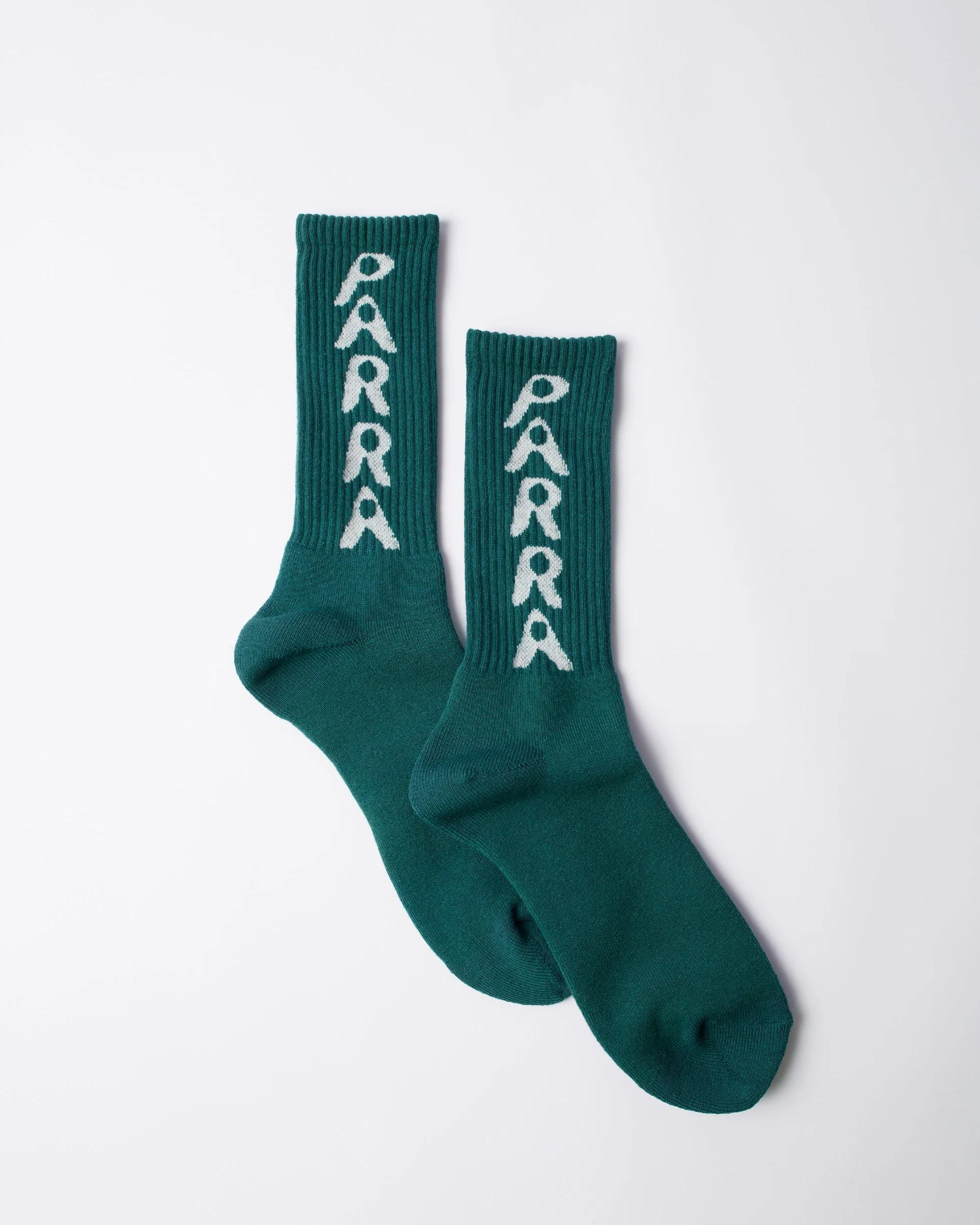 By Parra Hole Logo crew Socks Castleton Green