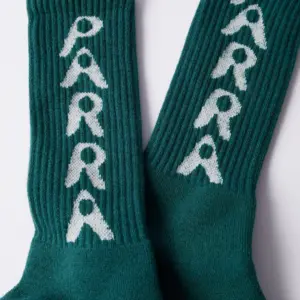 By Parra Hole Logo crew Socks Castleton Green