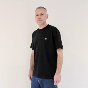 Lacoste Tee-shirt Col Rond Noir