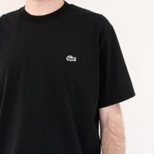Lacoste Tee-shirt Col Rond Noir