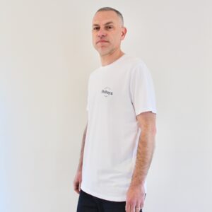 Shibuya Tee Watercolor Snap White