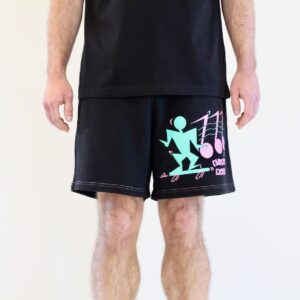 Bisous Short Radio Skate Noir