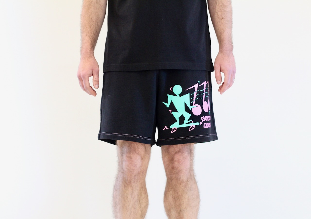 Bisous Short Radio Skate Noir