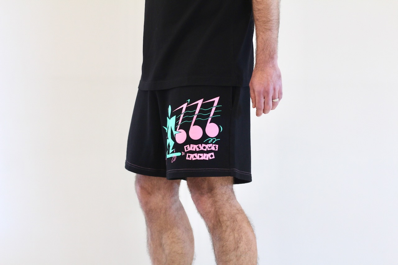 Bisous Short Radio Skate Noir