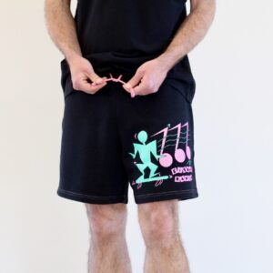 Bisous Short Radio Skate Noir