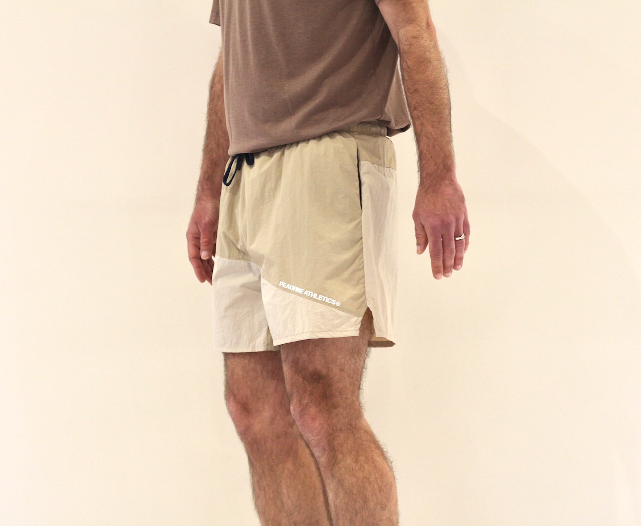 Peaufine Patchwork Training Short V1 Beige