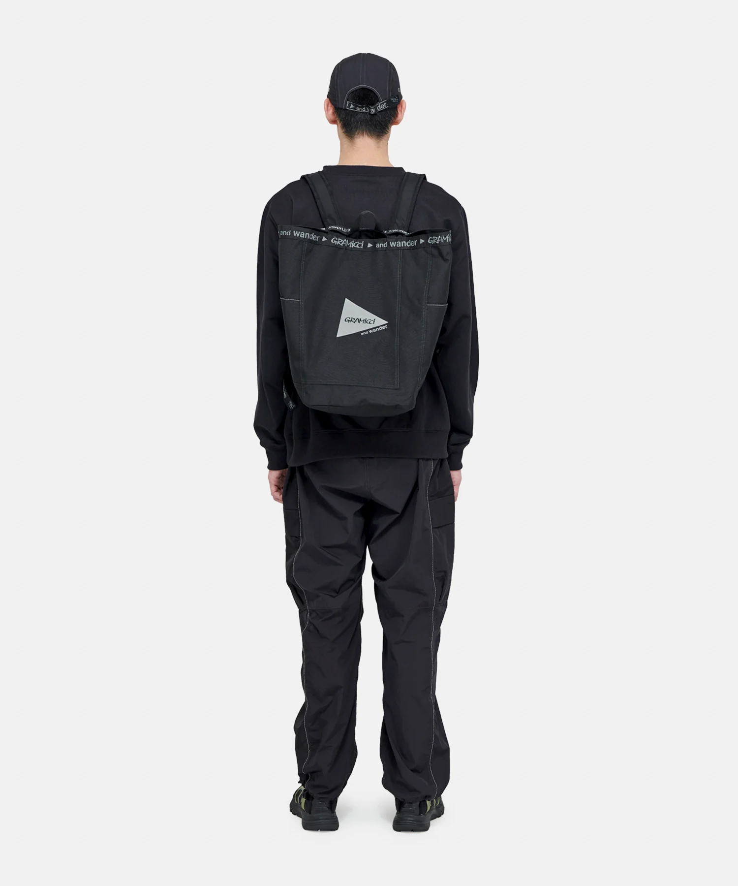 Gramicci X And Wander Multi Patchwork 2WAY Pack Black