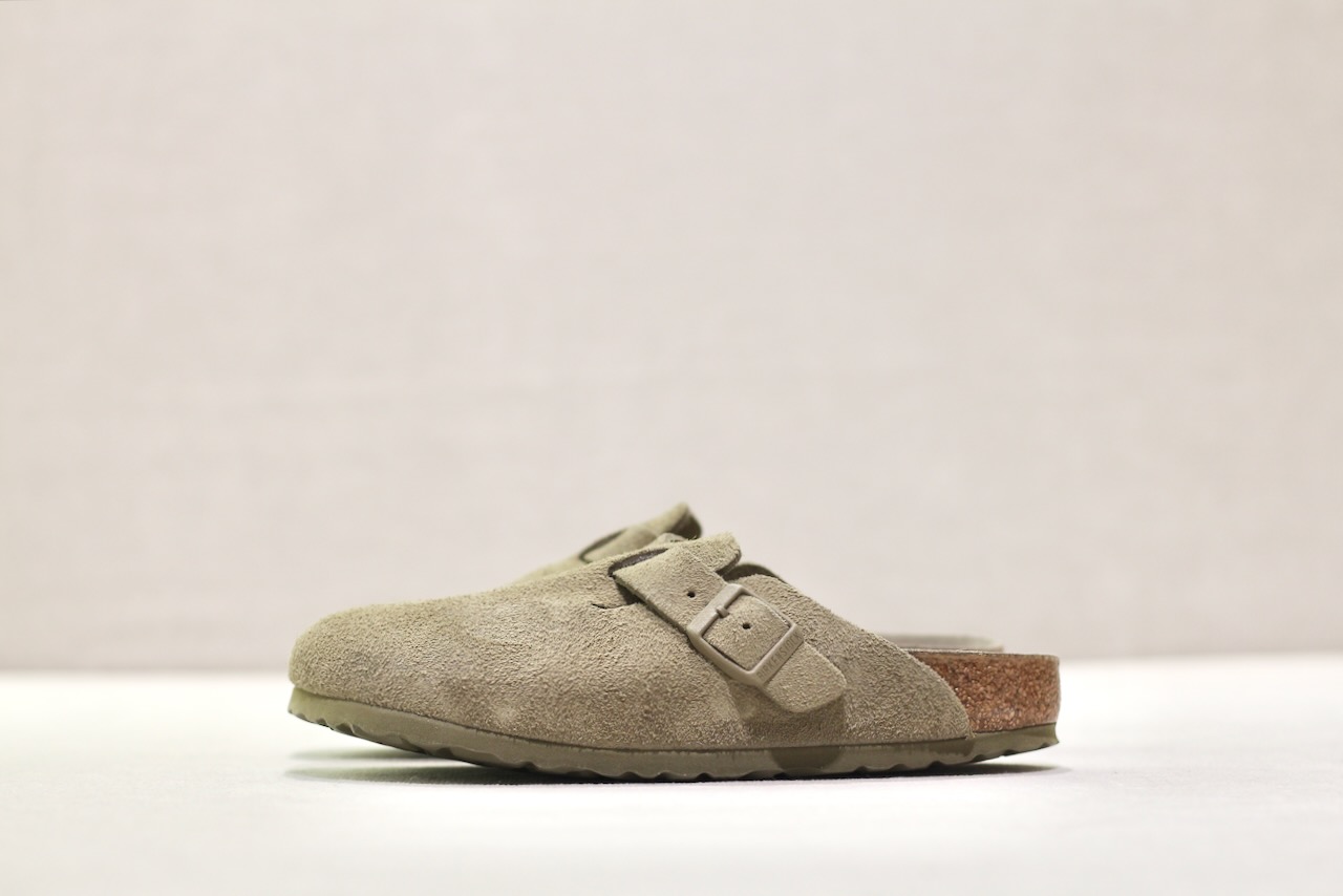 Birkenstock Boston SFB VL Faded Khaki