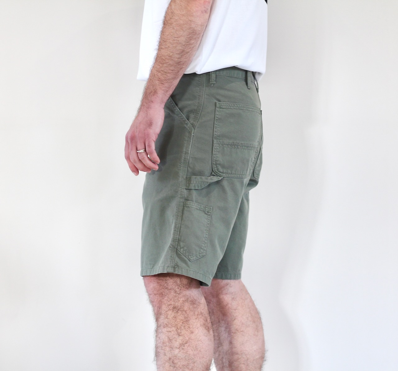 Carhartt Wip Single Knee Short Park Garment Dyed