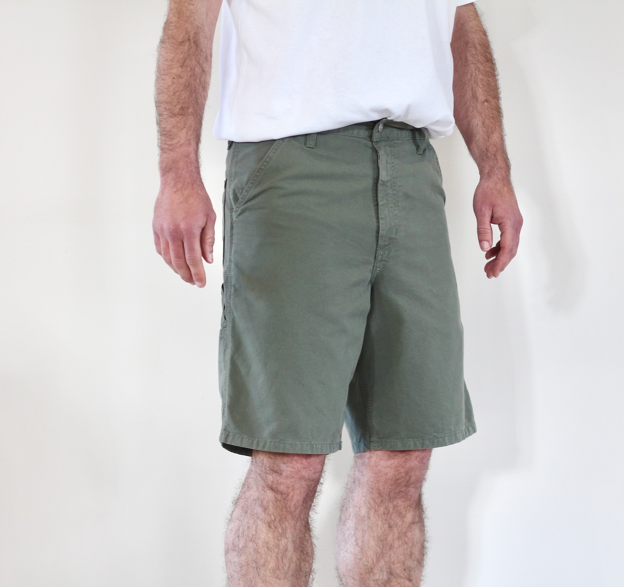 Carhartt Wip Single Knee Short Park Garment Dyed