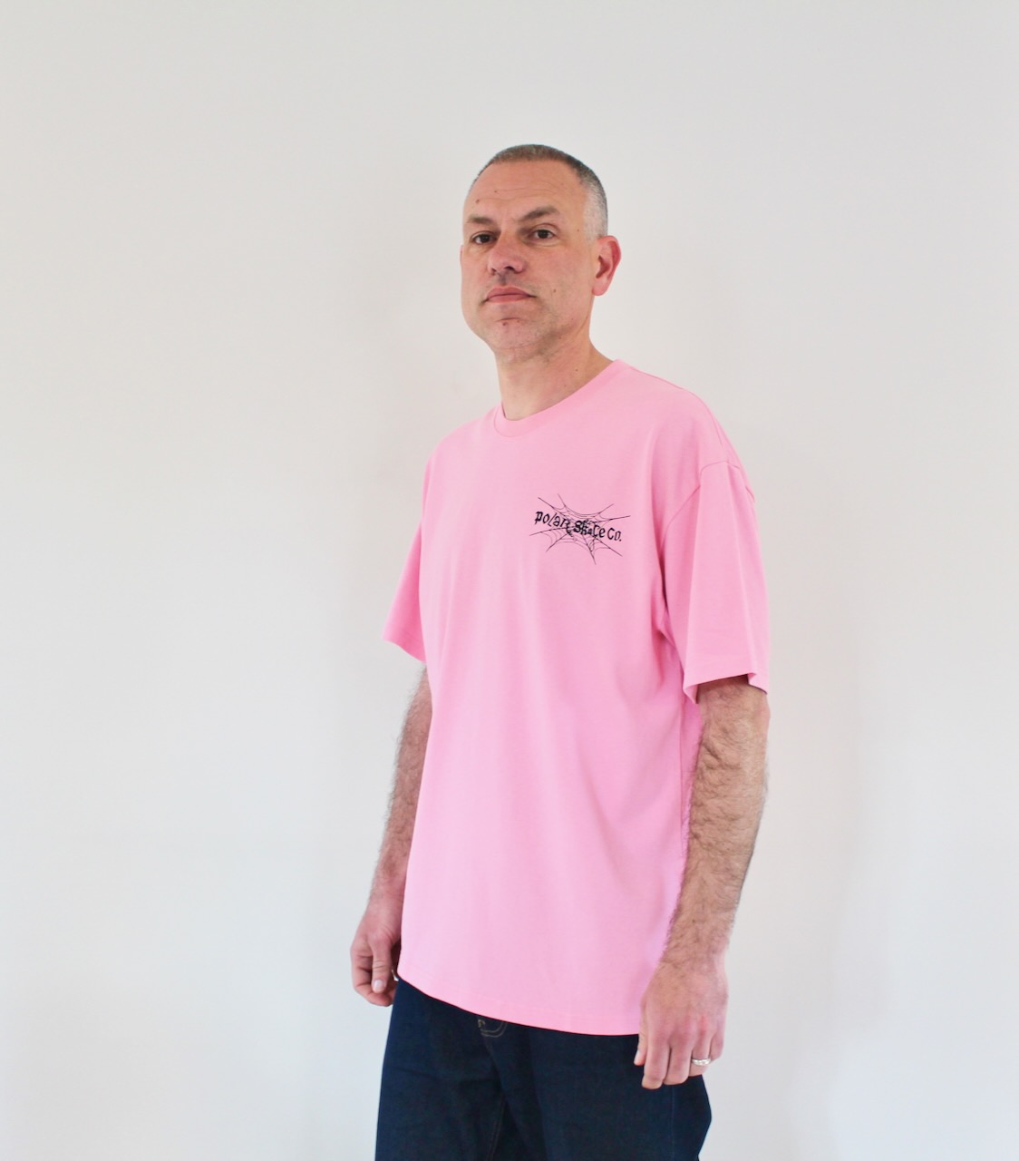 Polar Spiderweb Tee Pink