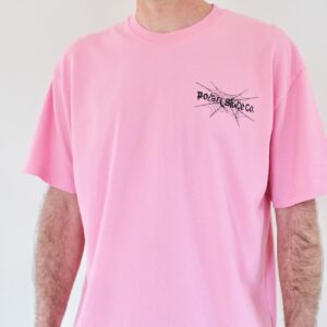 Polar Spiderweb Tee Pink