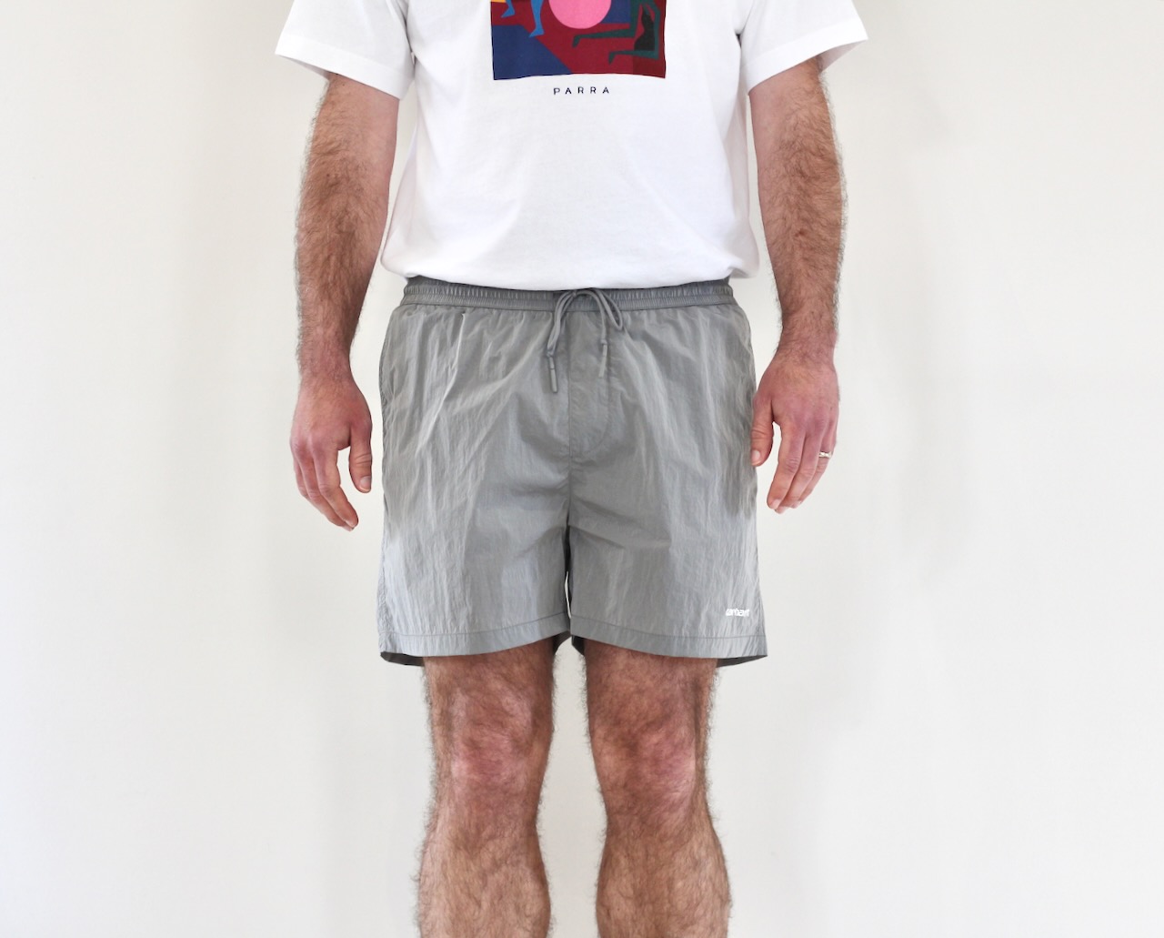 Carhartt Wip Tobes Swim Trunks Sonic Silver