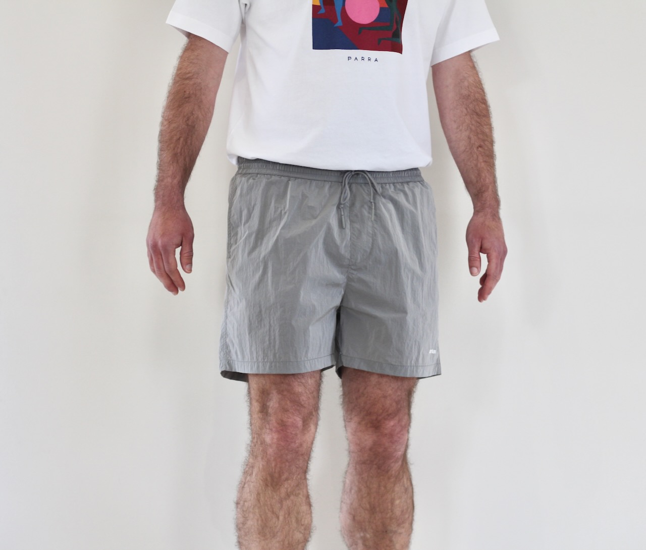 Carhartt Wip Tobes Swim Trunks Sonic Silver