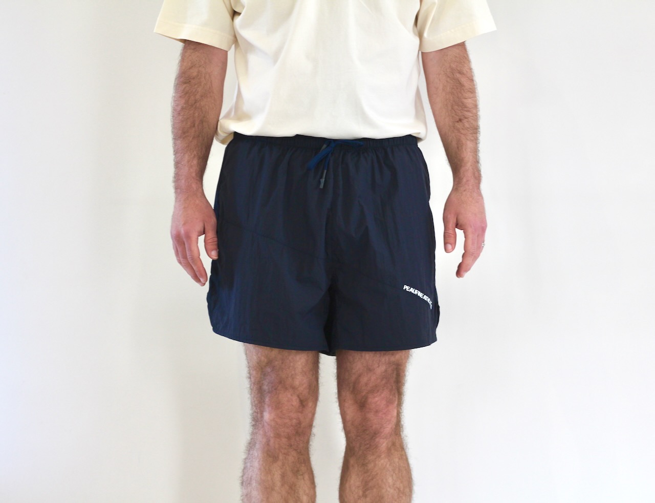 Peaufine Patchwork Training Short V1 MRC Navy