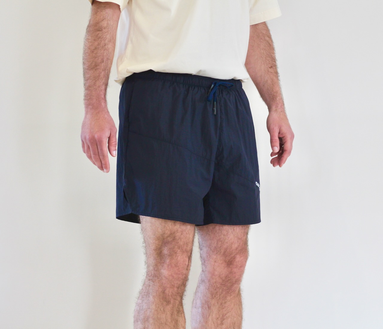 Peaufine Patchwork Training Short V1 MRC Navy