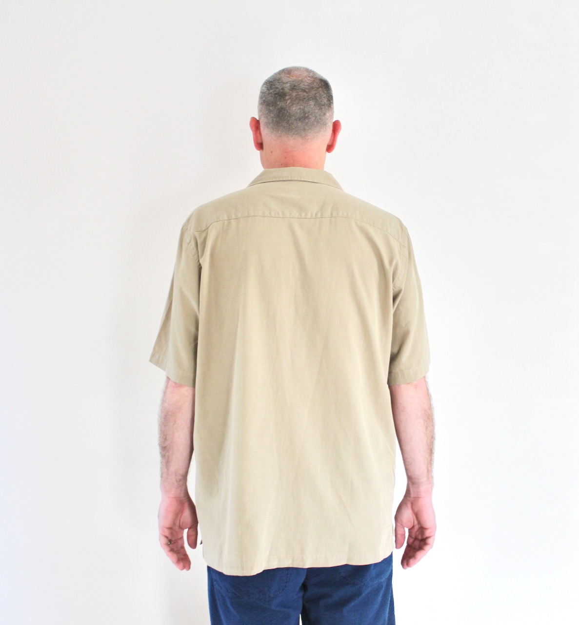Universal Works Camp II Shirt Summer Oak