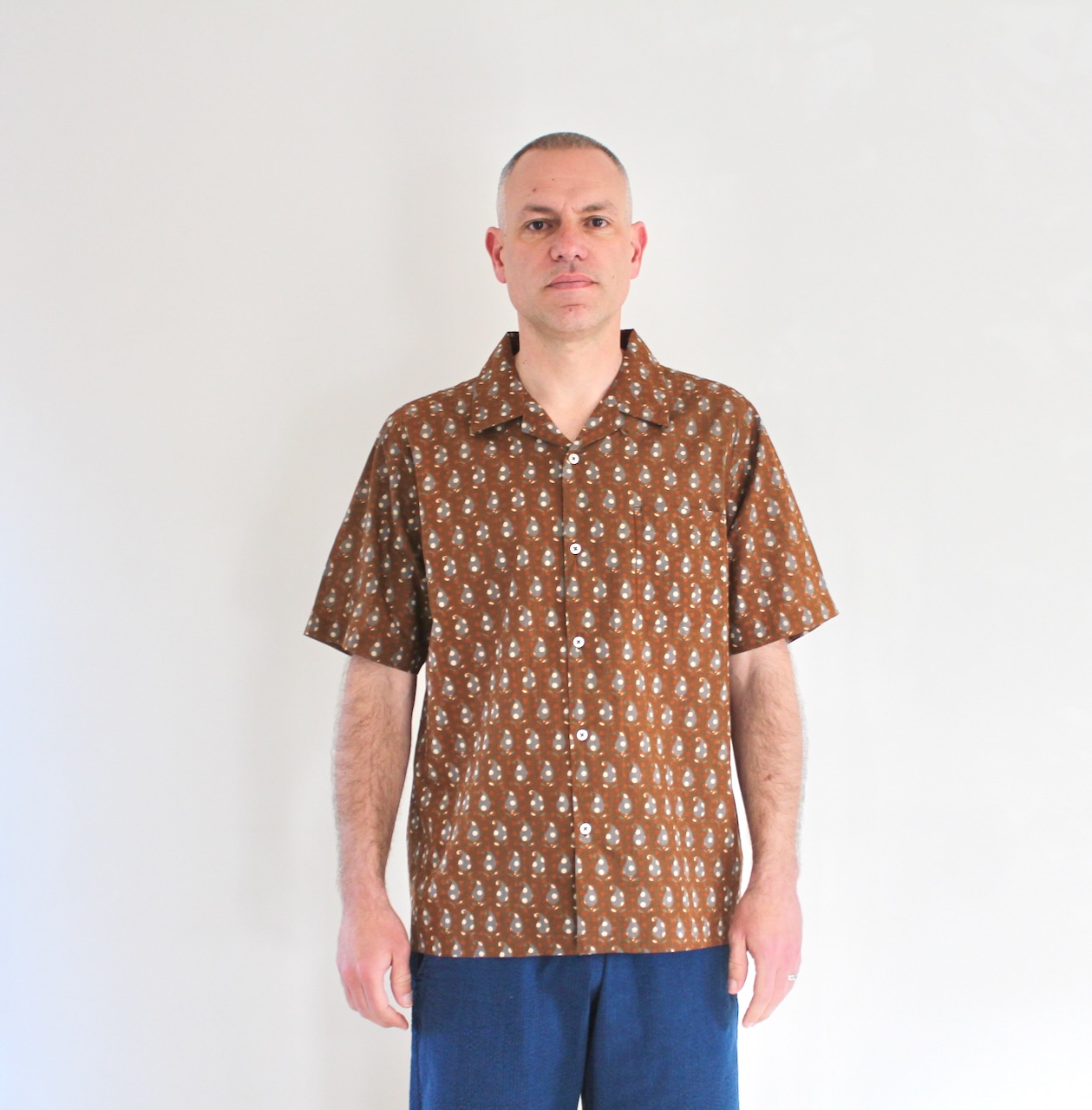 Universal Works Road Shirt Brown