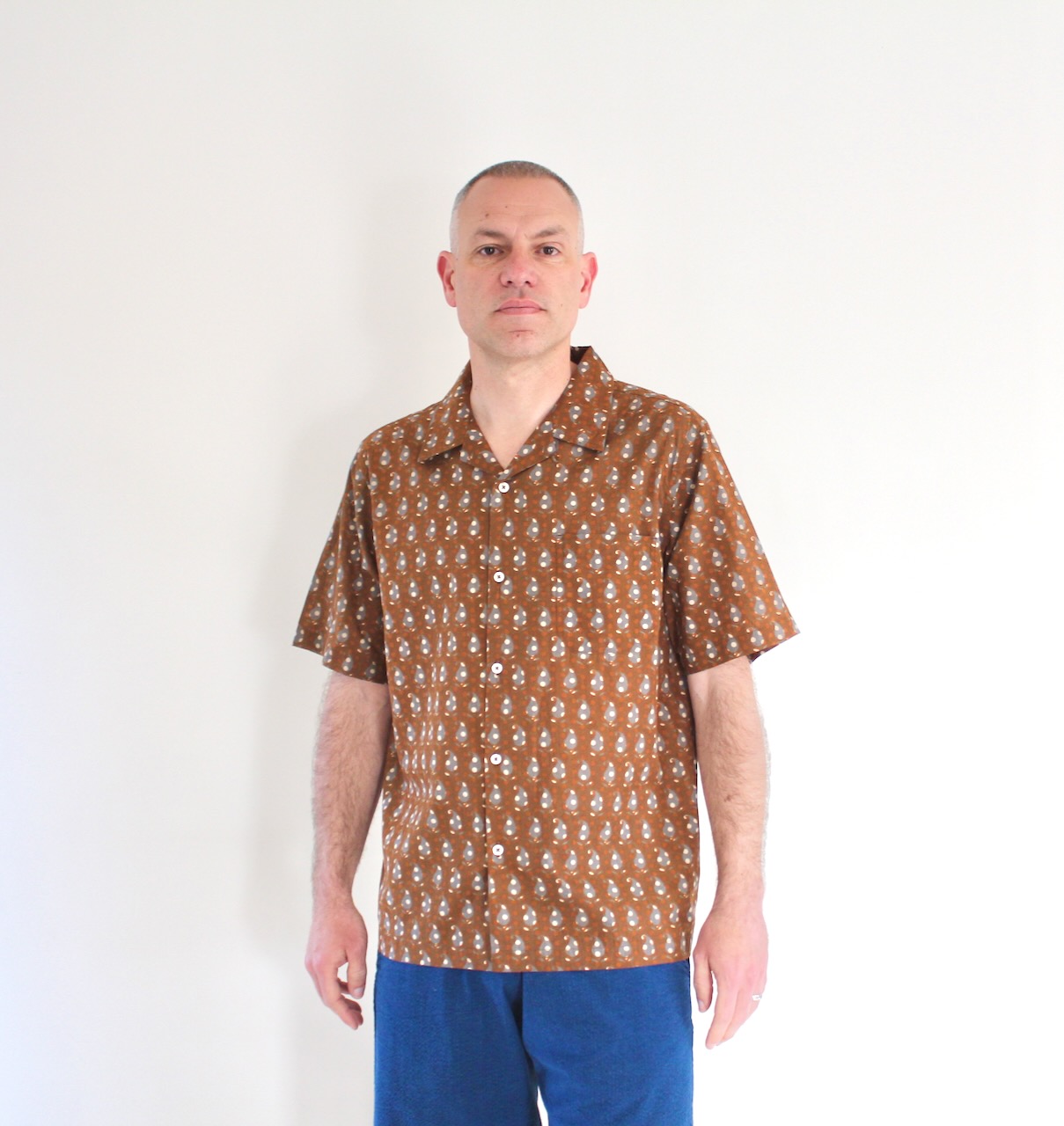 Universal Works Road Shirt Brown