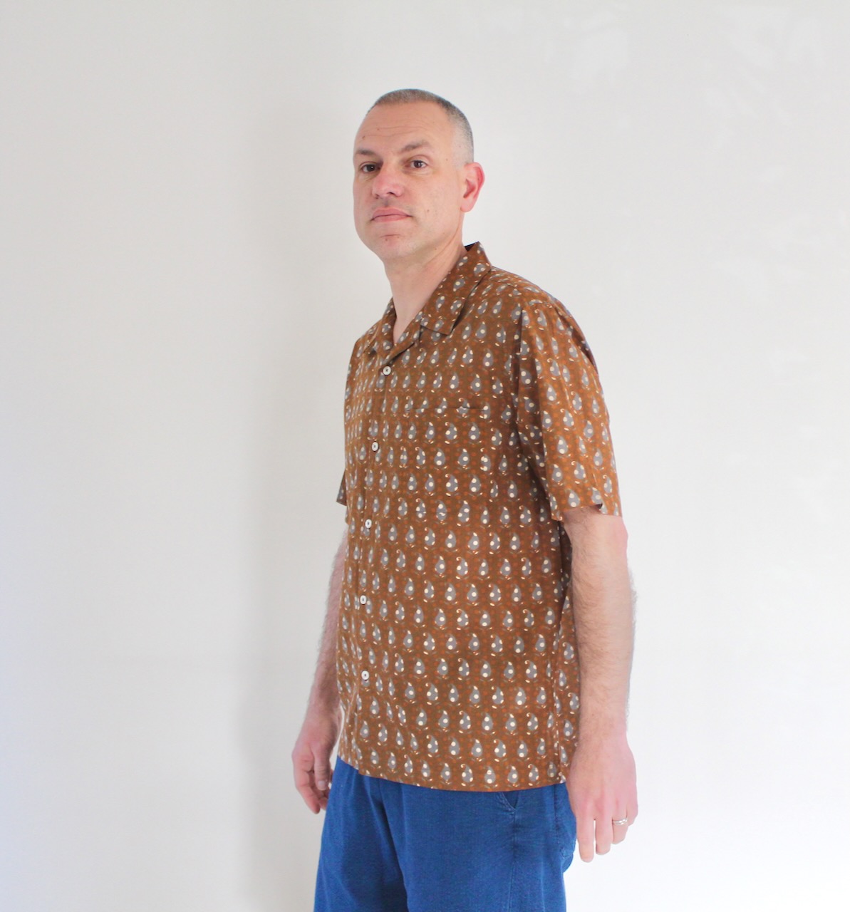 Universal Works Road Shirt Brown