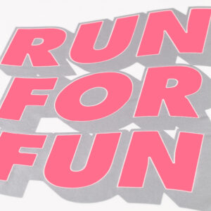 Peaufine X Bisous Wood Tee Run For Fun Offwhite