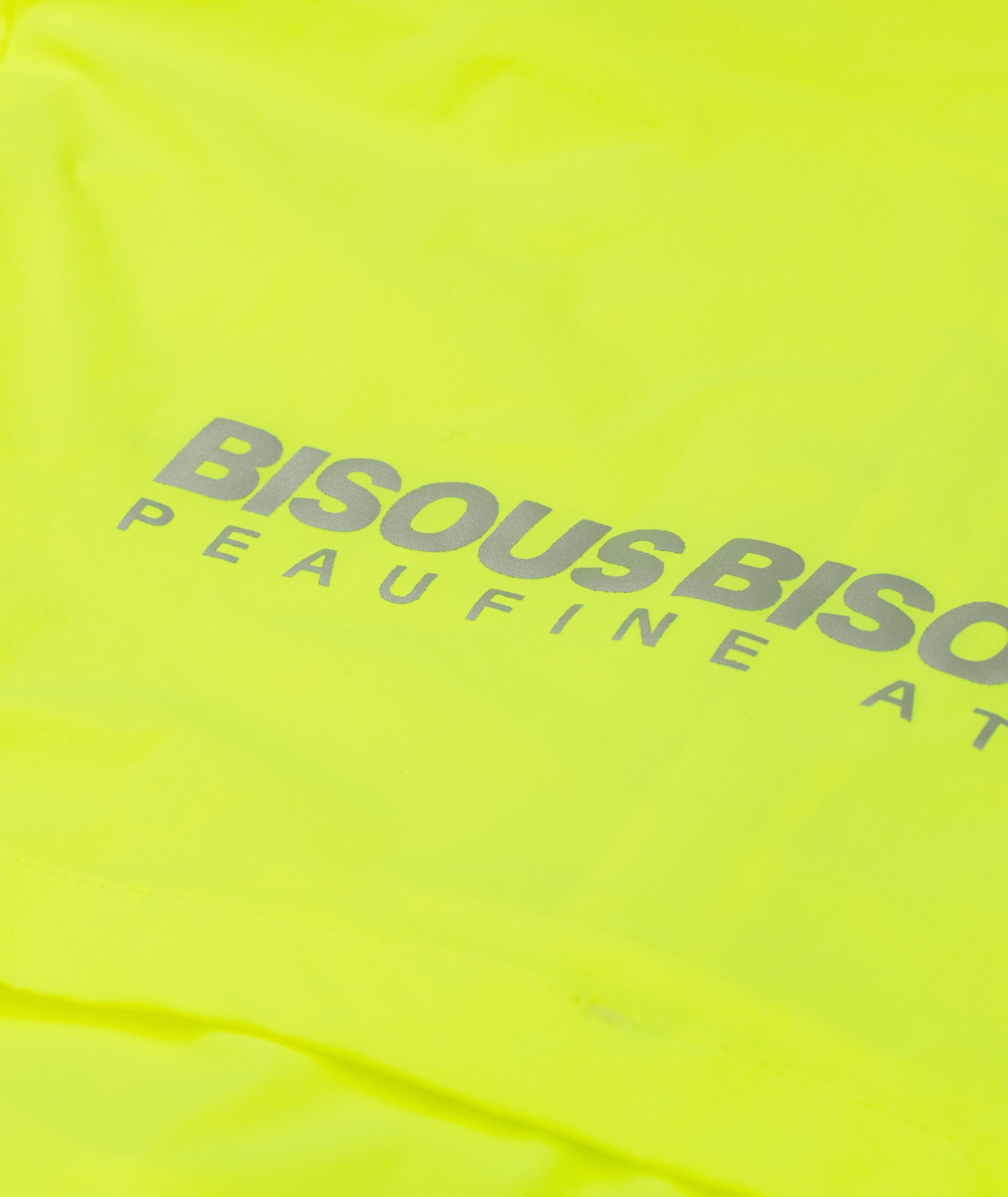 Peaufine Athletics X Bisous Ripstop Training Jacket Fluo Yellow