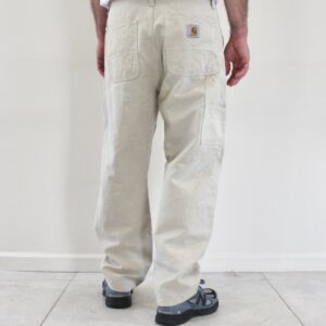 Carhartt Wip Double Knee Pant Natural Rinsed