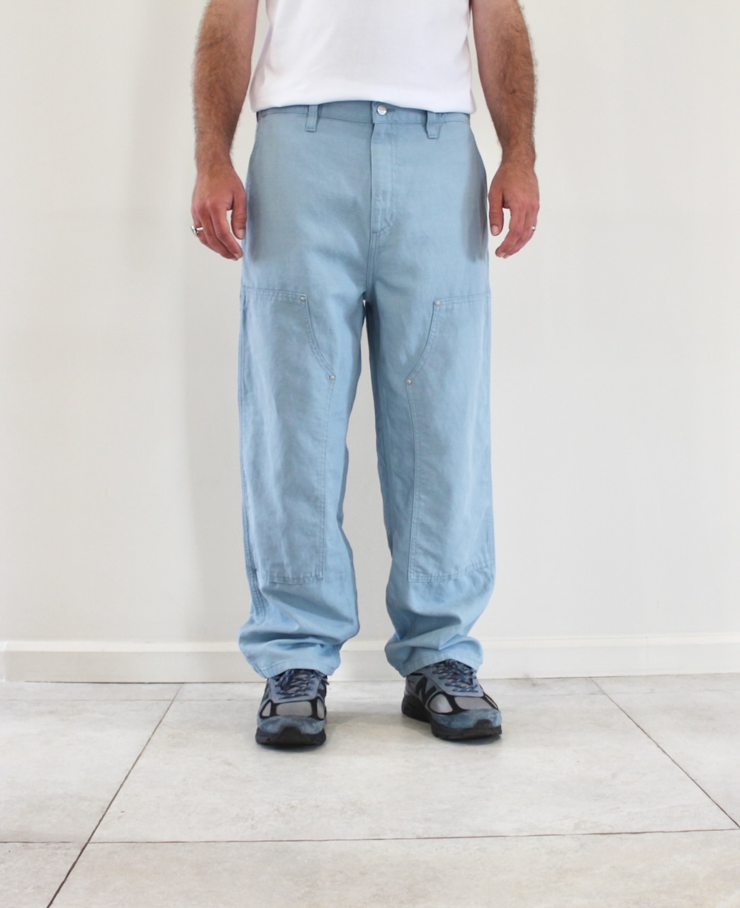 Carhartt Wip Double Knee Pant Misty Sky