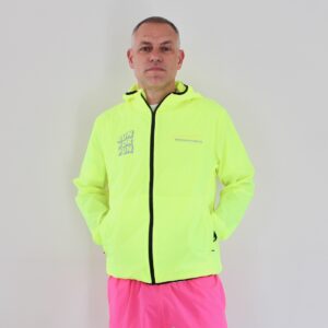 Peaufine Athletics X Bisous Ripstop Training Jacket Fluo Yellow