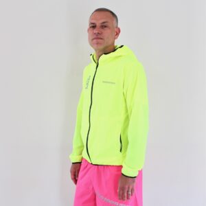 Peaufine Athletics X Bisous Ripstop Training Jacket Fluo Yellow
