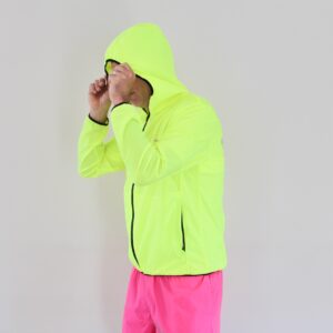 Peaufine Athletics X Bisous Ripstop Training Jacket Fluo Yellow