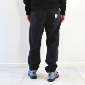 Carhartt Wip Newel Pant Black Stone Washed