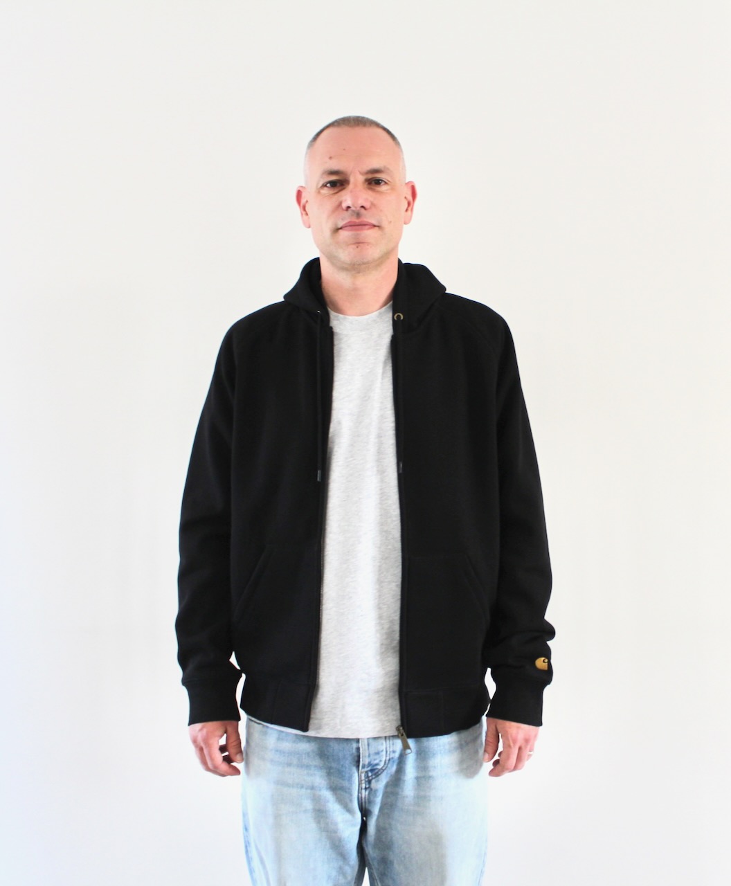 Carhartt Wip Hooded Chase Jacket Black