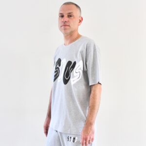 Bisous T-shirt Past Sport Grey