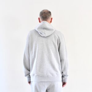 Bisous Hoodie Zipper Past Sport Grey