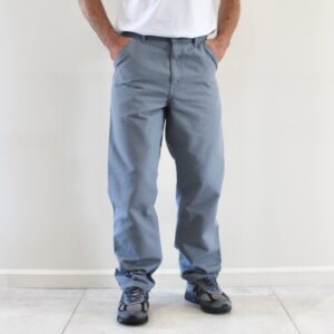 Carhartt Wip Single Knee Pant Dove Grey Rinsed