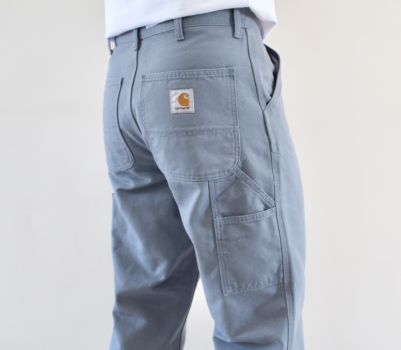 Carhartt Wip Single Knee Pant Dove Grey Rinsed