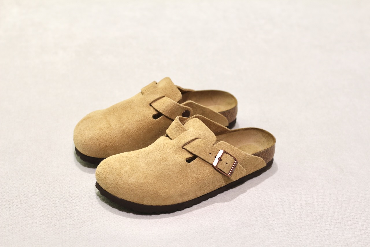 Birkenstock Boston Leve Latte Cream