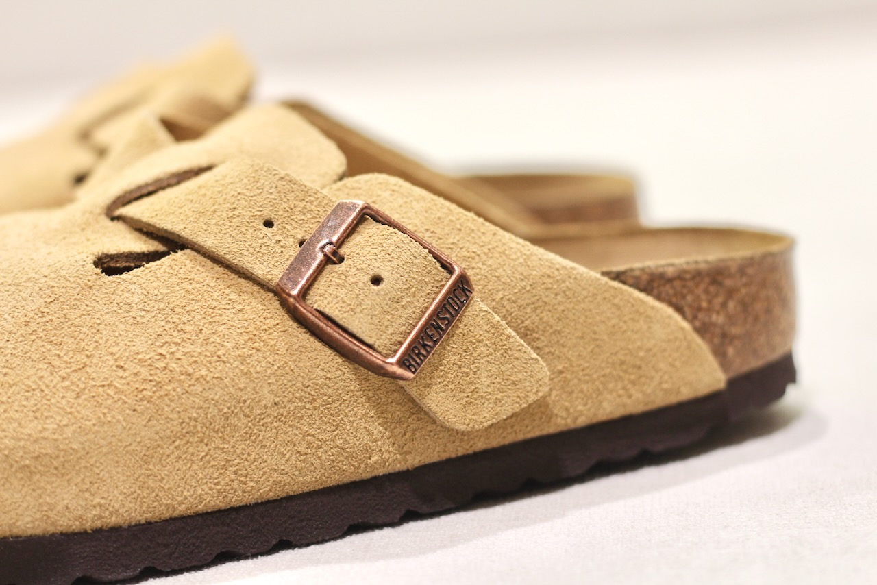 Birkenstock Boston Leve Latte Cream