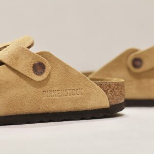 Birkenstock Boston Leve Latte Cream