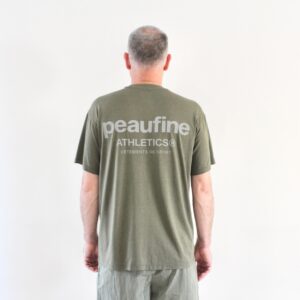 Peaufine Wood T-shirt Night Run Kaki